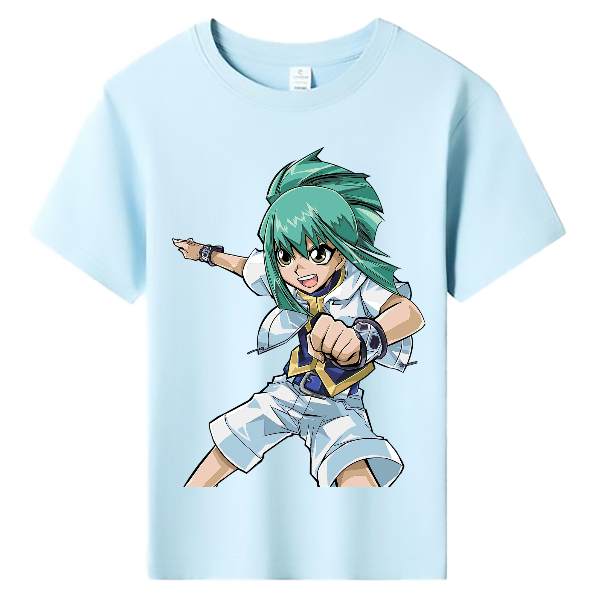 （画像用） 遊☆戯☆王 Yu-Gi-Oh! 綿100％キッズTシャツ（フロントプリント）